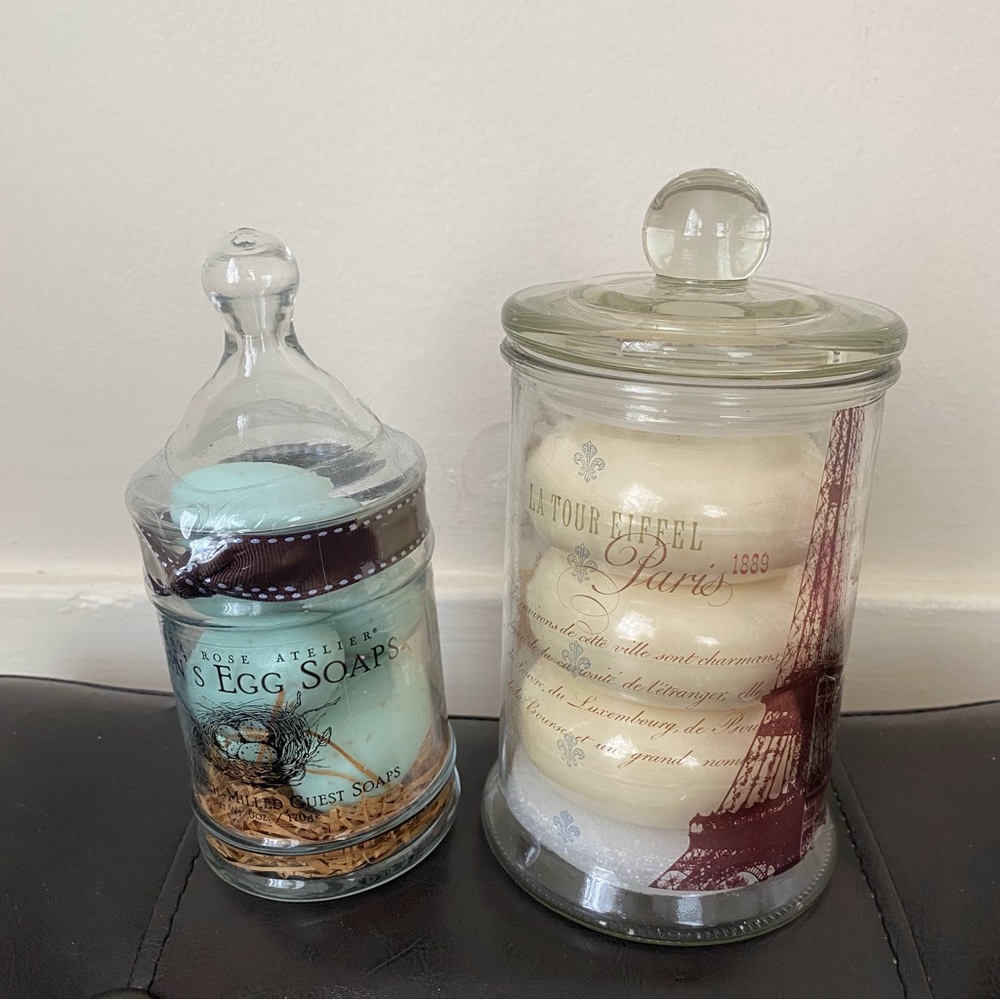 Gianna Rose Atelier Robin's Egg Soaps, Fringe Studio Triple Milled Soap Bars